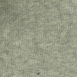 Light Grey Marl Rib Knit, Cotton — photo 2