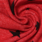Black Stars Chunky Knit, Viscose-Poly — photo 2