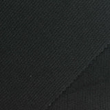 Polyester Stretch Waffle Knit Fabric, 230 gsm, 138 cm — Black — photo 2