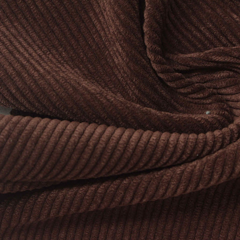 Dark Brown Textured Woven, Polyester