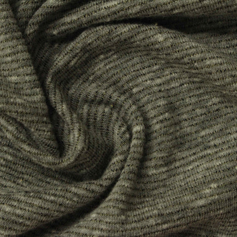 Dark Grey Heather Jersey Knit