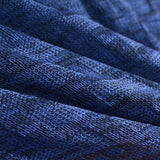 Blue Tone-on-Tone Jacquard, Viscose-Poly — photo 2