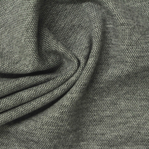 Grey Marl Piqué Knit, Polyester