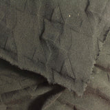 Dark Green Geometric-Chevron Jacquard, Cotton — photo 2