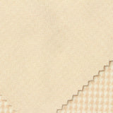Beige Houndstooth Jacquard, Viscose-Poly — photo 2