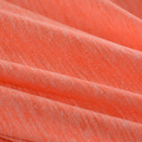 Orange Marl Jersey Knit, Poly-Cotton — photo 2