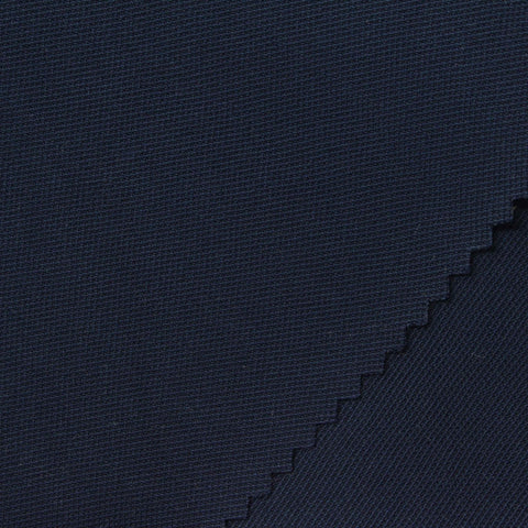 Viscose Twill Fabric, 220 gsm, 145 cm — Navy