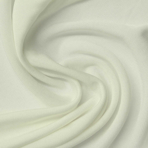 100% Viscose Interlock Knit Fabric, 180 gsm, 162 cm — Beige