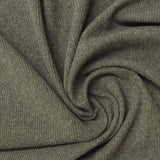 Heathered Grey-Green Marl Rib Knit, Polyester — photo 2