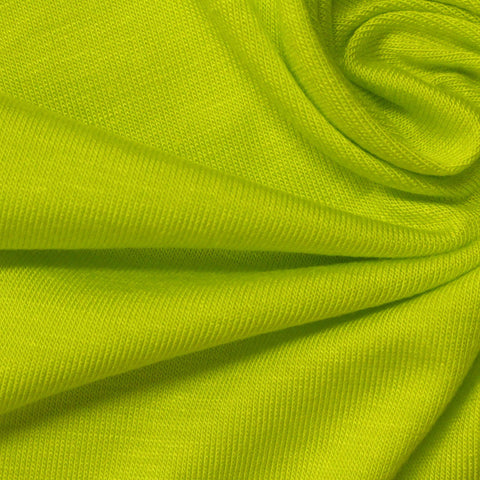 Lime Jersey Knit, Viscose