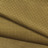 Khaki Tone-on-Tone Grid Jacquard, Cotton — photo 2