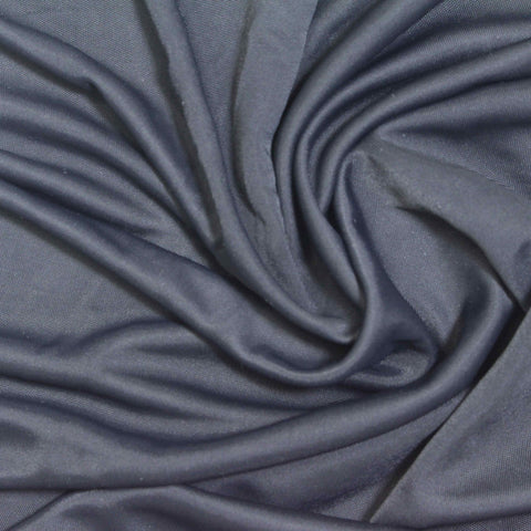 100% Nylon Interlock Knit Fabric, 105 gsm, 150 cm — Navy