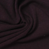Brushed Viscose Acrylic Blend Stretch Rib Knit Fabric, 260 gsm, 165 cm — Brown — photo 2