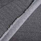 Grey Marl Interlock Knit, Poly-Cotton — photo 2