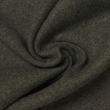 Cotton Polyester Rib Knit Fabric, 407 gsm, 144 cm — Khaki — photo 2
