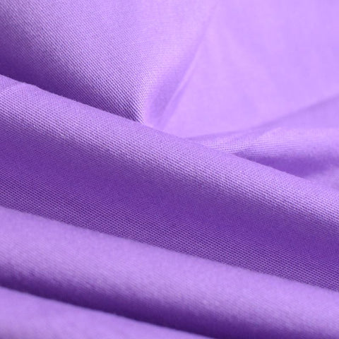 Cotton Stretch Twill Fabric, 247 gsm, 145 cm — Purple