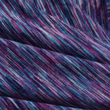 Purple Marl Chunky Knit, Polyester — photo 2