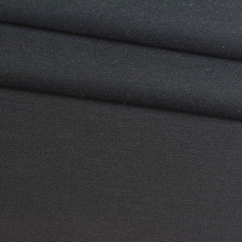 Viscose Nylon Stretch Ponte Knit Fabric, 315 gsm, 160 cm — Grey