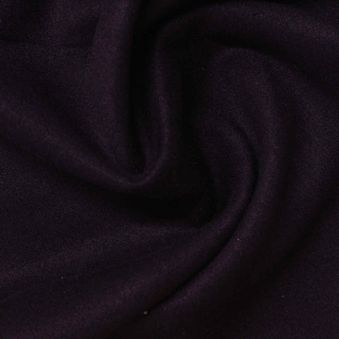 Polyester Viscose Stretch Faux Suede Fabric, 270 gsm, 165 cm — Purple