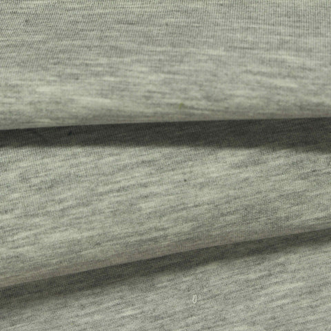 Grey Marl Scuba Knit, Poly-Viscose, 414 gsm