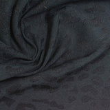 Navy Tone-on-Tone Bengaline, Viscose-Nylon — photo 2