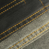 Polyester Cotton Blend Stretch Denim Fabric, 330 gsm, 150 cm — Navy — photo 2