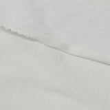 Cotton Polyester Jersey Knit Fabric, 140 gsm, 185 cm — White — photo 2