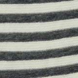 Dark Blue Stripes Chunky Knit, Poly-Cotton — photo 2