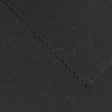 Cotton Stretch Interlock Knit Fabric, 320 gsm, 150 cm — Black — photo 2
