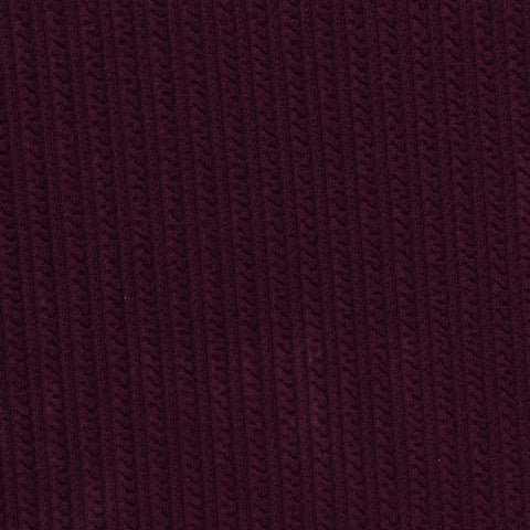 Rib Knit Fabric, 280 gsm, 165 cm — Purple, ref EF-262149