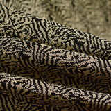Black Abstract Jacquard, Polyester — photo 2
