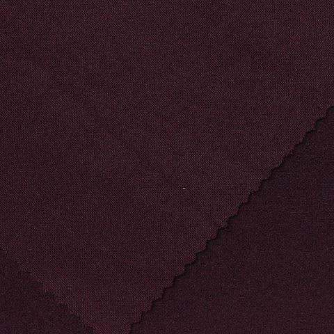 Polyester Stretch Linen-Look Fabric, 245 gsm, 150 cm — Red, ref EF-261542