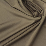 Polyester Stretch Jersey Knit Fabric, 160 gsm, 170 cm — Khaki — photo 2