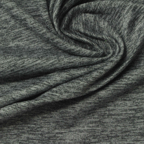 Grey Marl Jersey Knit, Polyester, 150 gsm, 160 cm, ref EF-257280