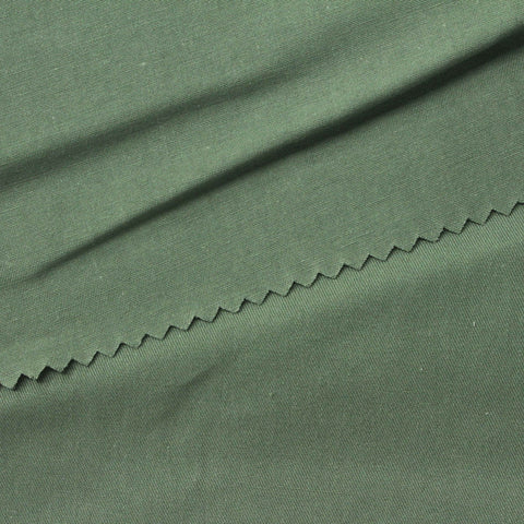 100% Cotton Twill Fabric, 140 gsm, 160 cm — Green