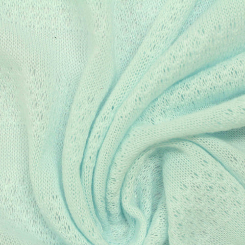 Striped 100% Polyester Jersey Knit Fabric, 188 gsm, 165 cm — White