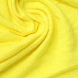 100% Cotton French Terry Fabric, 220 gsm, 180 cm — Yellow — photo 2