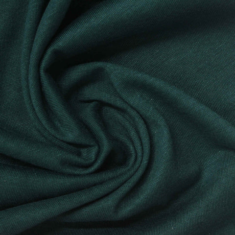 Polyester Cotton Jersey Knit Fabric, 152 gsm, 170 cm — Green