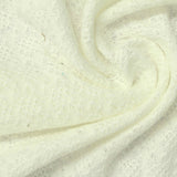 Cream Floral Mesh, Viscose-Acrylic — photo 2