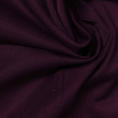 Brushed 100% Polyester Warp Knit Fabric, 133 gsm, 144 cm — Purple