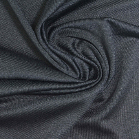 Polyester Stretch Jersey Knit Fabric, 150 gsm, 150 cm — Grey