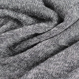 Grey Marl Chunky Knit, Poly-Viscose — photo 2