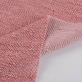 Slub Polyester Metallic French Terry Fabric, 331 gsm — Red — photo 2