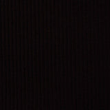 100% Polyester Rib Knit Fabric, 517 gsm, 180 cm — Black — photo 2