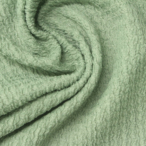 Polyester Stretch Warp Knit Fabric, 183 gsm, 150 cm — Green