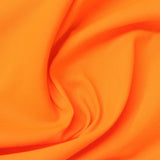100% Polyester Peachskin Fabric, 126 gsm, 150 cm — Orange — photo 2