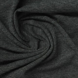 Dark Grey Marl Jersey Knit, Poly-Cotton — photo 2