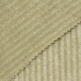 Brushed Viscose Polyester Stretch Rib Knit Fabric, 186 gsm, 150 cm — Beige — photo 2