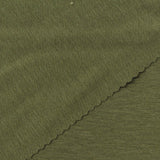 Tencel Lyocell Acrylic Blend Stretch Rib Knit Fabric, 250 gsm, 160 cm — Green — photo 2