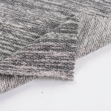 Black Marl French Terry, Cotton-Poly — photo 2